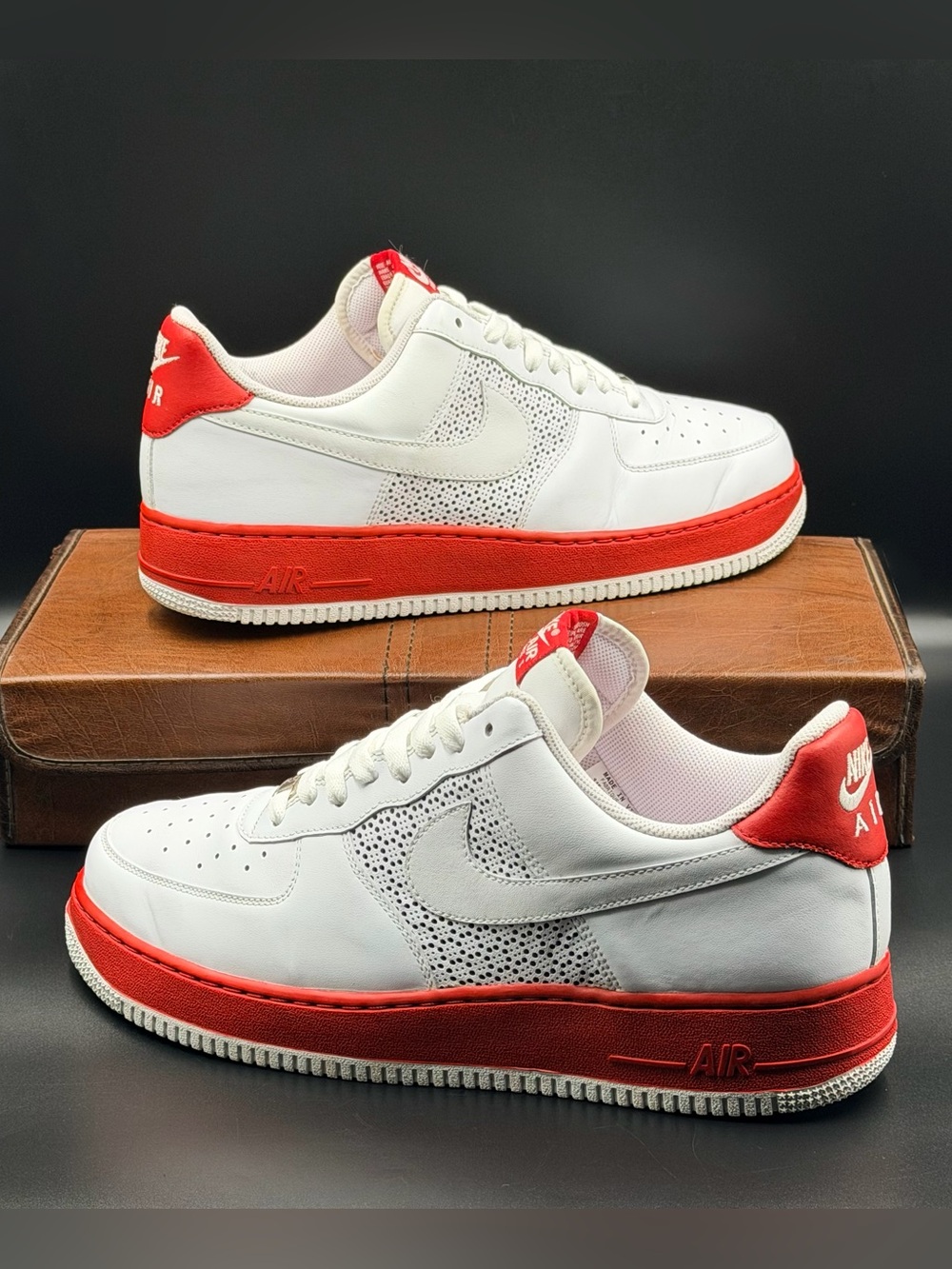 Nike Air Force 1 '07 'White Red'